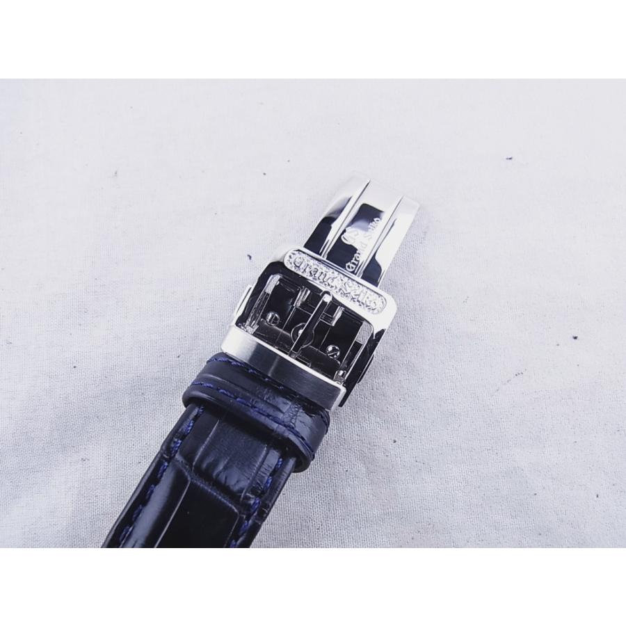 グランドセイコー スプリングドライブ エレガンスコレクション 雪白ブルーSBGA407(9R65-0DJ0)中古 | Grand Seiko | 08