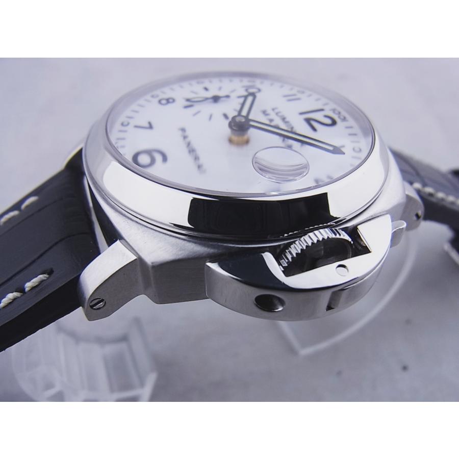 パネライ ルミノールマリーナ E番 40mm ホワイト文字盤 PAM00049 新品