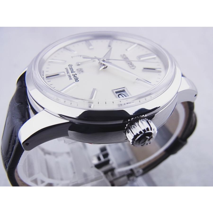 Grand Seiko グランドセイコー スプリングドライブ 革ベルト SBGA057