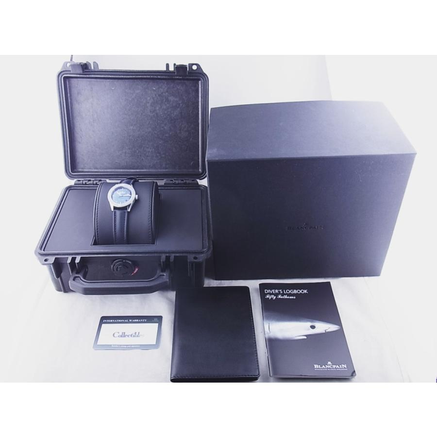 ブランパン フィフティ ファゾムス バチスカーフ ブルー文字盤5100 1140 O52A中古美品 | BLANCPAIN | 11