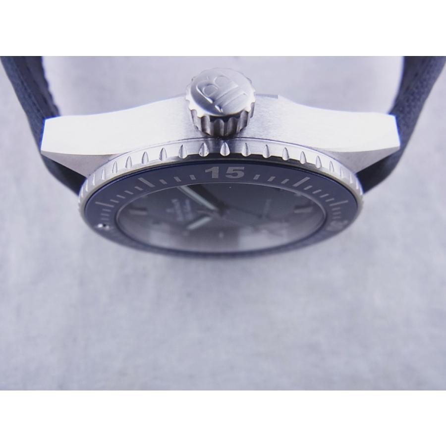 ブランパン フィフティ ファゾムス バチスカーフ ブルー文字盤5100 1140 O52A中古美品 | BLANCPAIN | 03