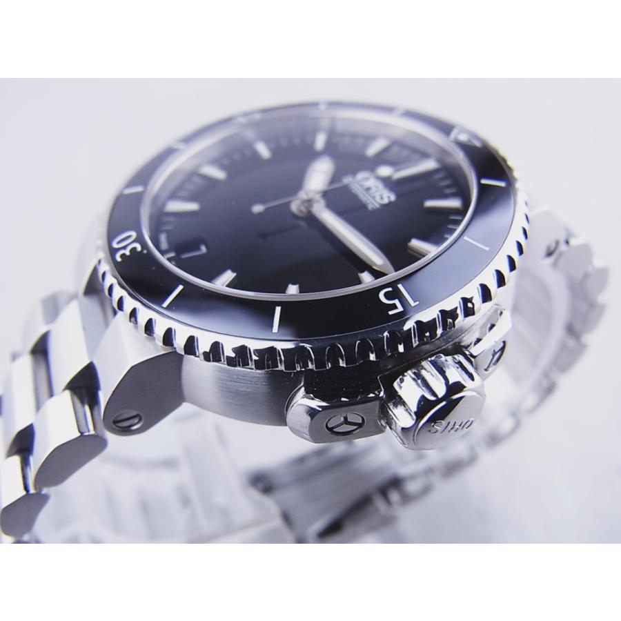オリス ダイバーズ アクイス デイト レディース 01 733 7652 4154M中古 | ORIS | 01
