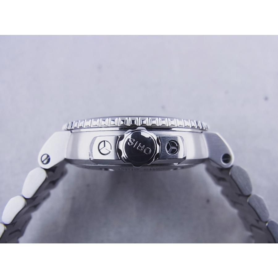 オリス ダイバーズ アクイス デイト レディース 01 733 7652 4154M中古 | ORIS | 04