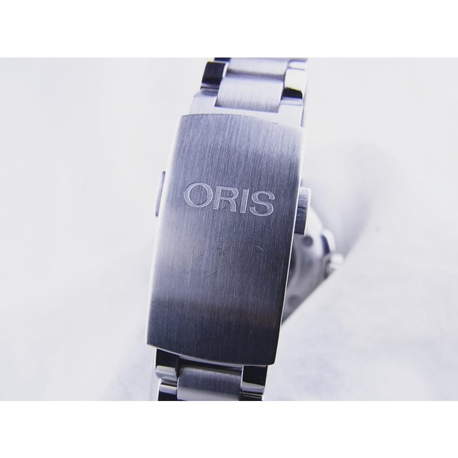 オリス ダイバーズ アクイス デイト レディース 01 733 7652 4154M中古 | ORIS | 08