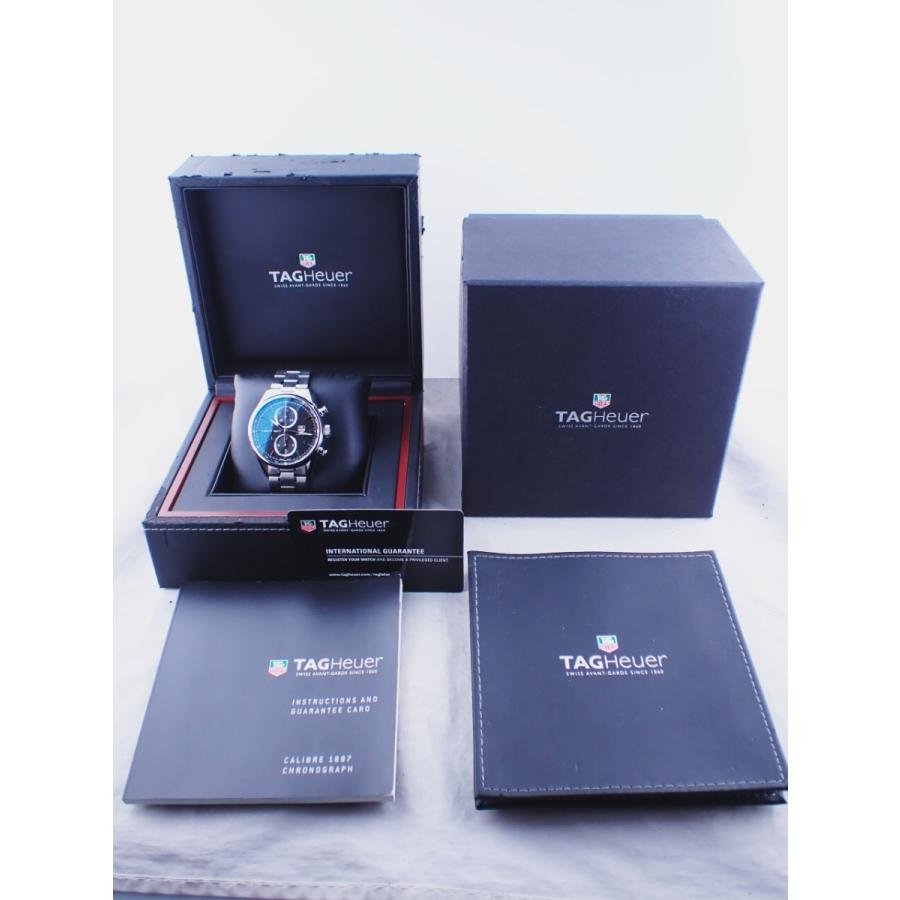 タグホイヤー カレラ クロノグラフ キャリバー1887 ブラック文字盤CAR2110.BA0720新品仕上げ済 | カレラ | 11