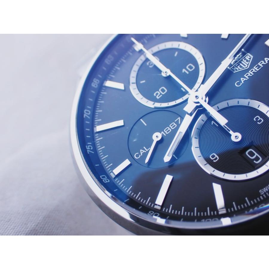 タグホイヤー カレラ クロノグラフ キャリバー1887 ブラック文字盤CAR2110.BA0720新品仕上げ済 | カレラ | 13