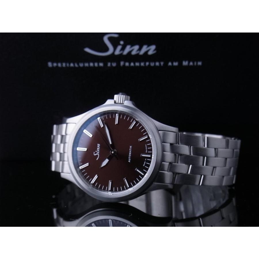 ジン ドイツ製ウォッチ ブラウン文字盤 556.IM 新品仕上げ済 | Sinn | 13