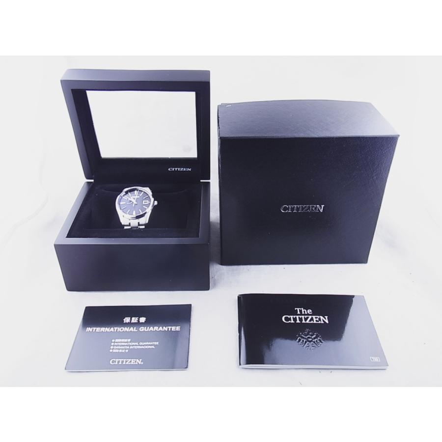 The CITIZEN シチズン ザ・シチズン グレー文字盤 AQ1020-51E(A010