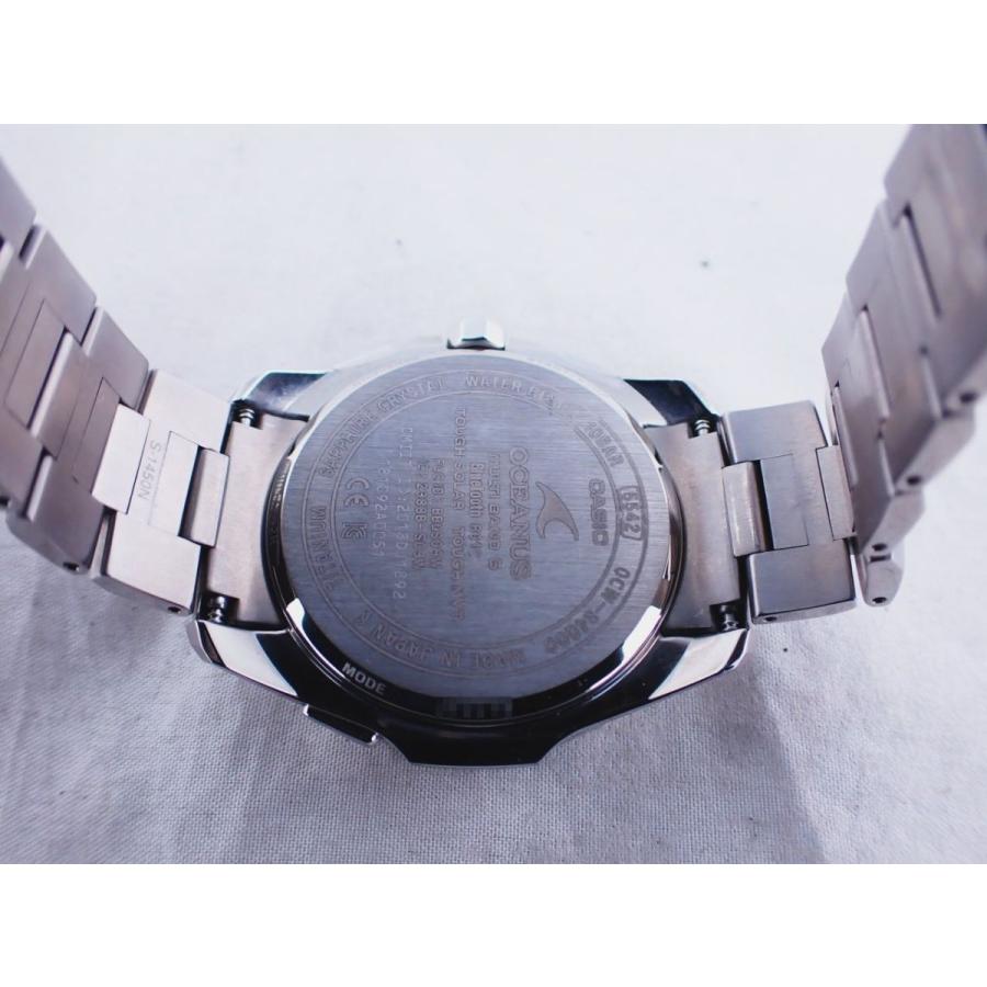 カシオ オシアナス マンタ タフソーラー チタン OCW-S4000-1AJF中古 | OCEANUS | 07