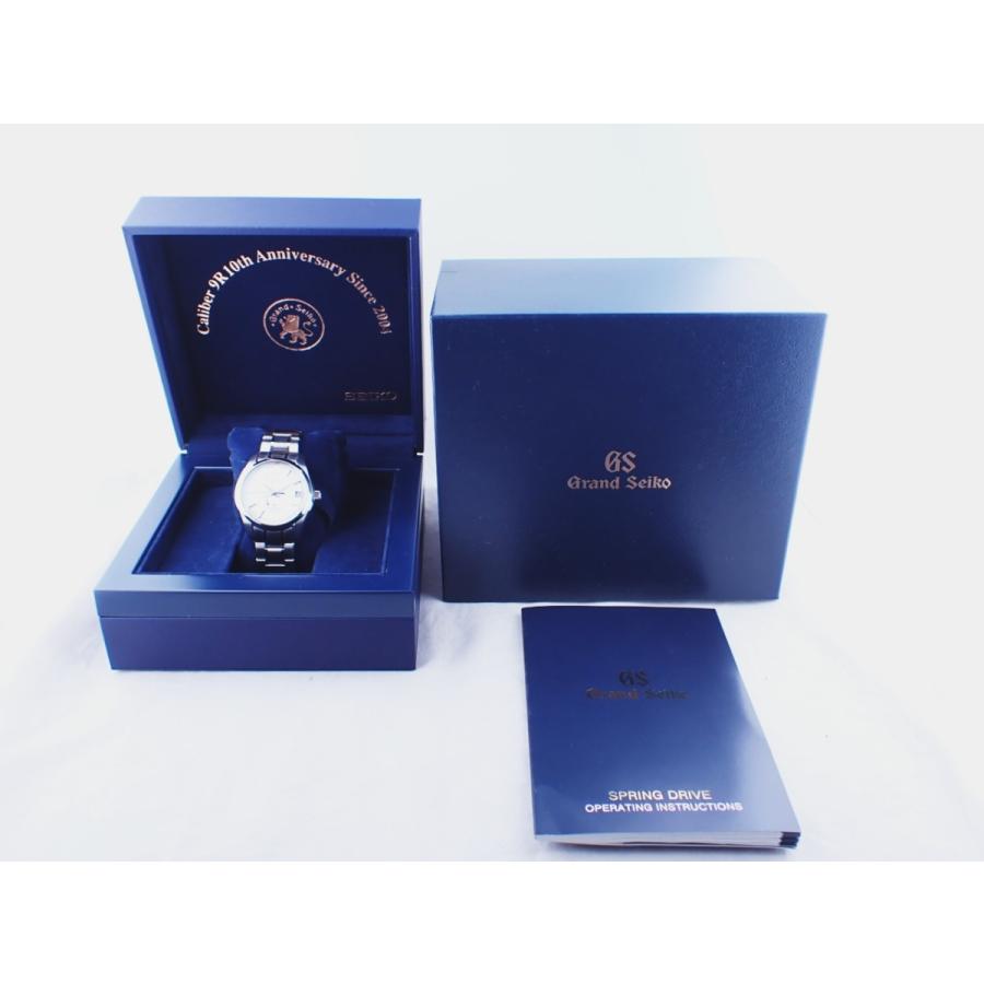 Grand Seiko グランドセイコー 9Rスプリングドライブ 10周年記念 限定