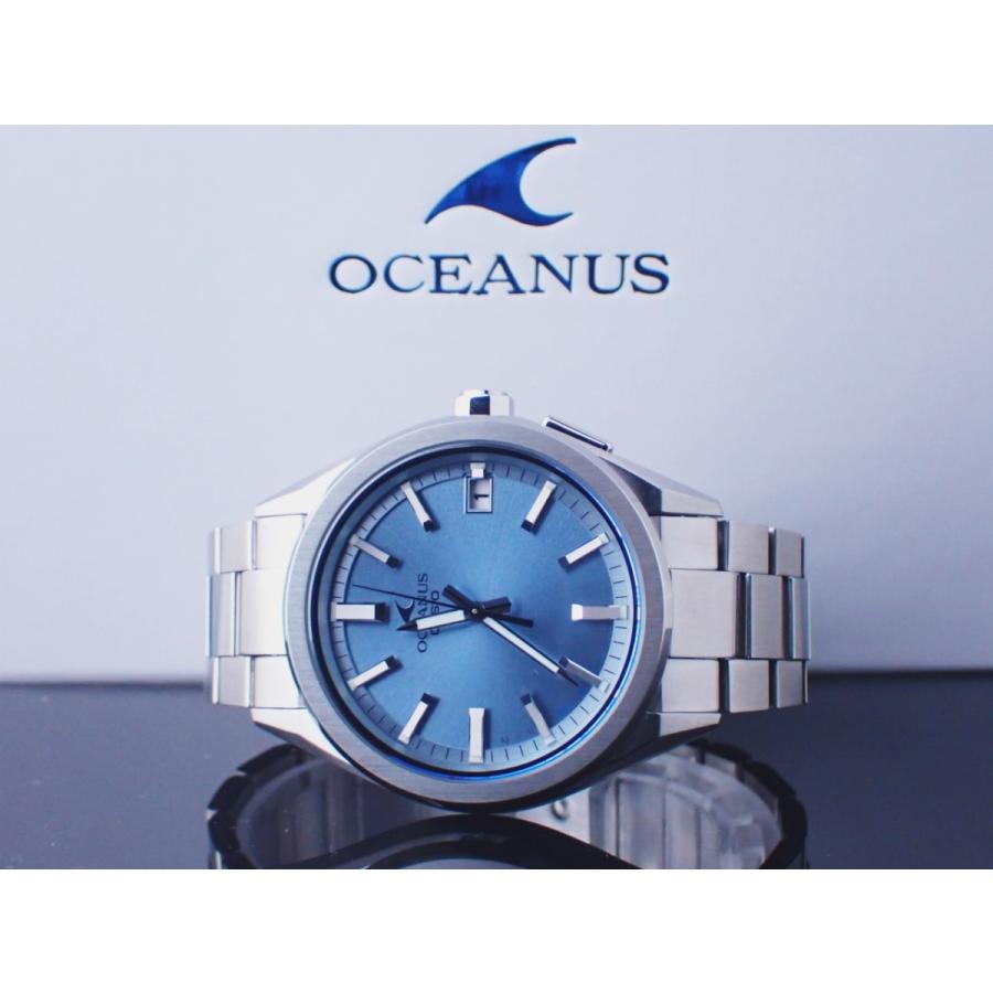 カシオ オシアナス bluetooth搭載 ブルー文字盤 OCW-T200S-2AJF中古美品 | OCEANUS | 13