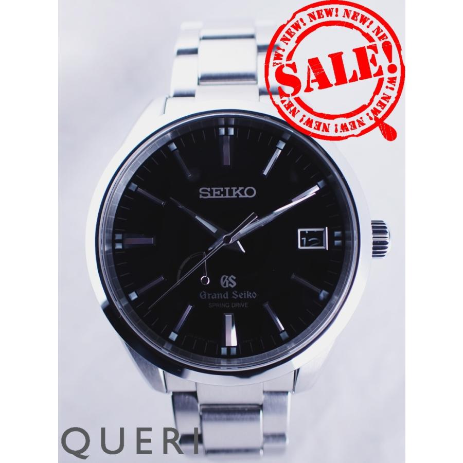 グランドセイコー スプリングドライブ ブラック文字盤 SBGA101(9R65-0MB0) 新品仕上げ済 | Grand Seiko