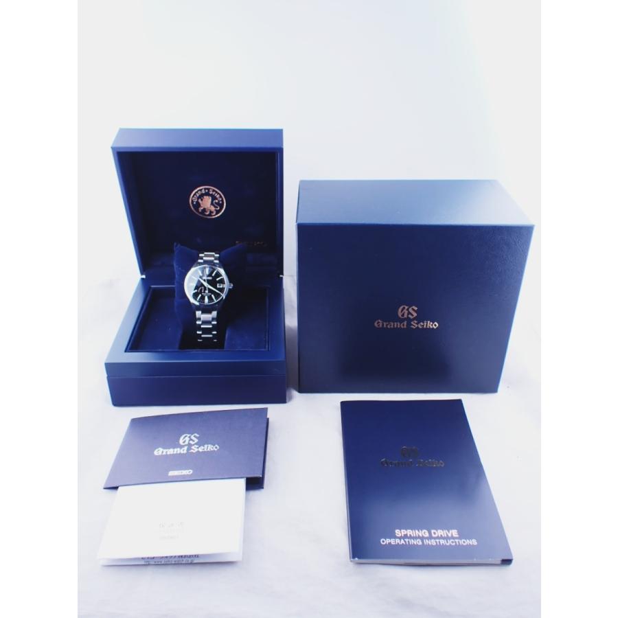 グランドセイコー スプリングドライブ ブラック文字盤 SBGA101(9R65-0MB0) 新品仕上げ済 | Grand Seiko | 11