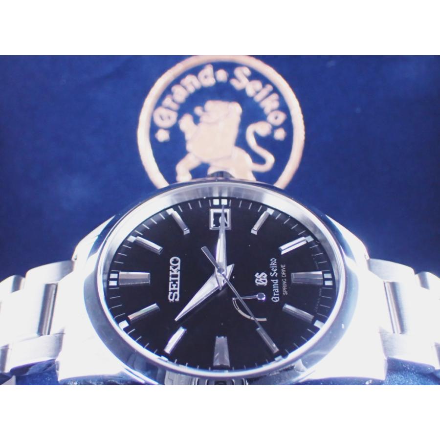 グランドセイコー スプリングドライブ ブラック文字盤 SBGA101(9R65-0MB0) 新品仕上げ済 | Grand Seiko | 12