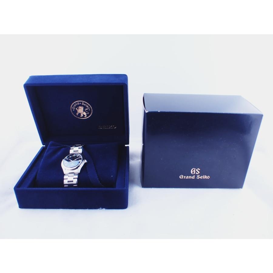 Grand Seiko グランドセイコー ネイビー文字盤 旧デザイン 9Fクオーツ