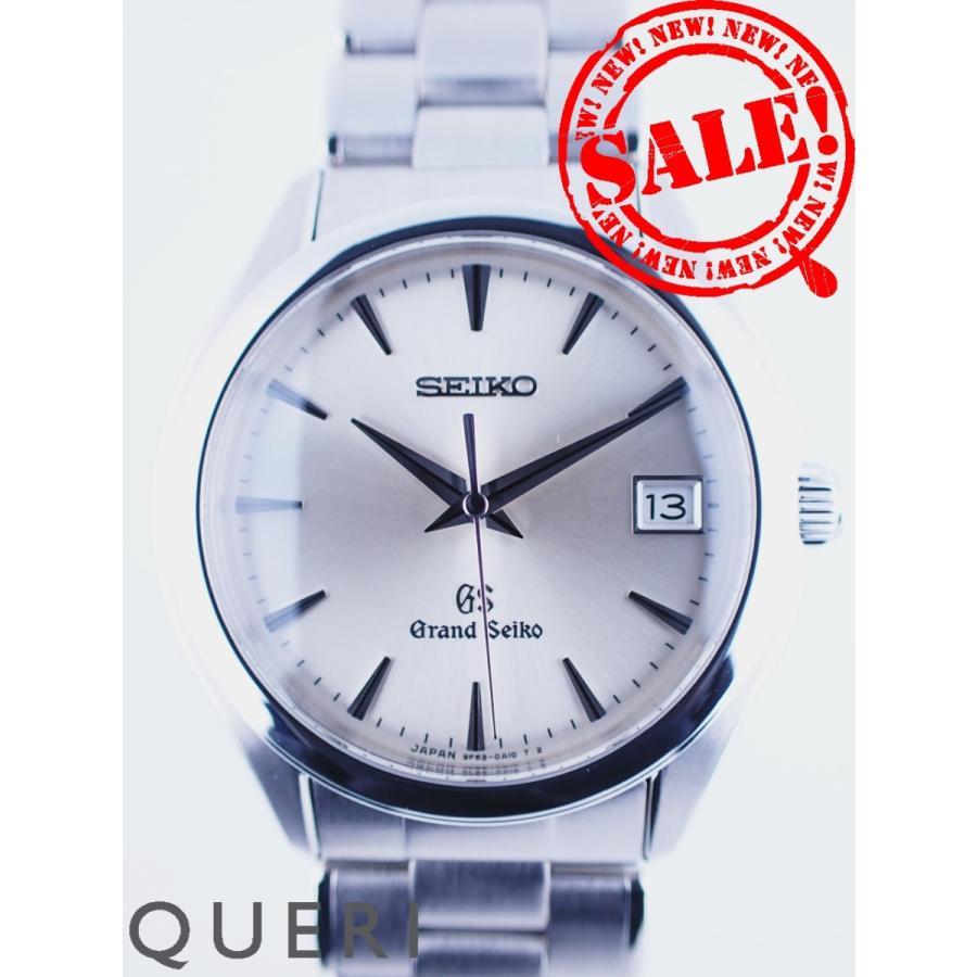 Grand Seiko グランドセイコー 9Fクオーツ シルバー文字盤SBGX005(9F62