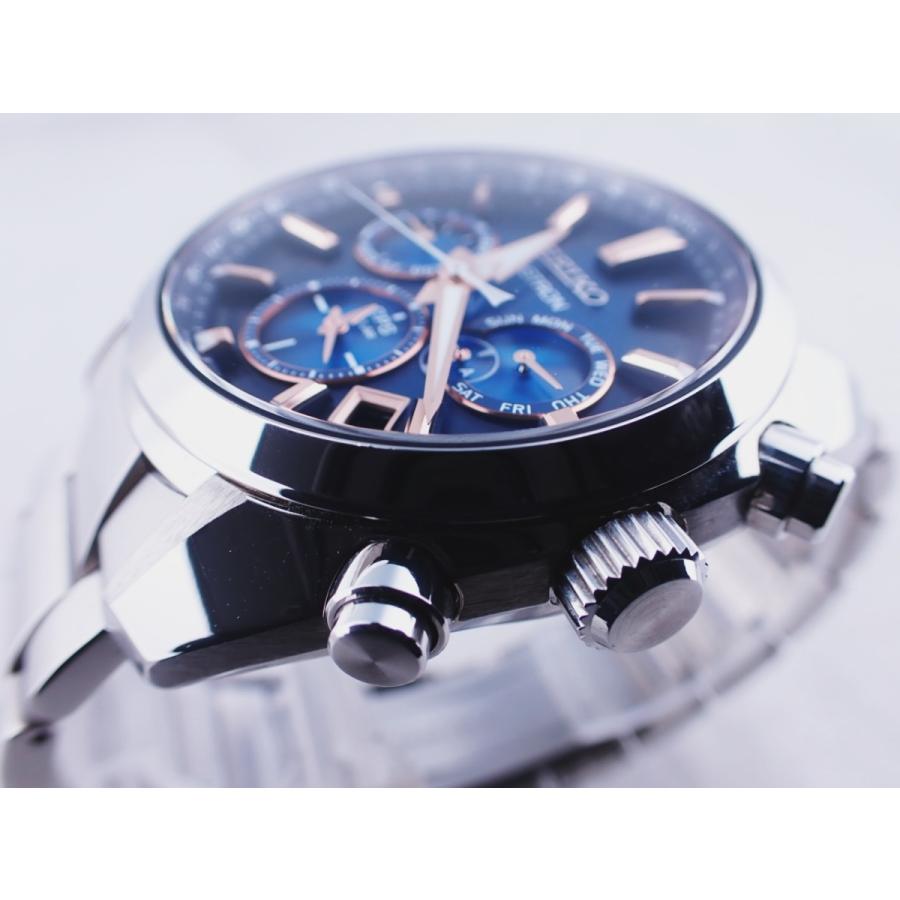 ASTRON セイコーアストロンデュアルタイム5Xシリーズネイビーダイヤル