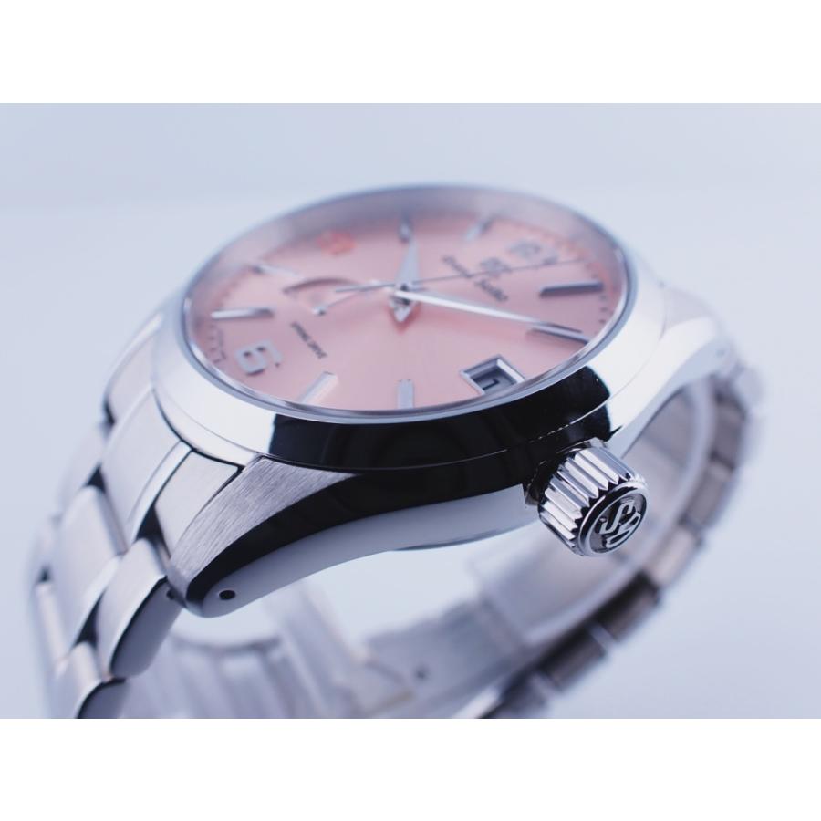 グランドセイコー Grand Seiko スプリングドライブ AJHH スペシャルリミテッドエディション SBGA371(9R65-0CN0) ピンク ステンレススチール 自動巻き メンズ 腕時計 Grand Seiko グランドセイコー スプリングドライブ 秋元康 AJHH 特別