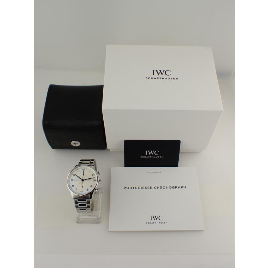 IWC ポルトギーゼ クロノグラフ シルバー文字盤 IW371617 新品仕上げ済 | ポルトギーゼ | 10