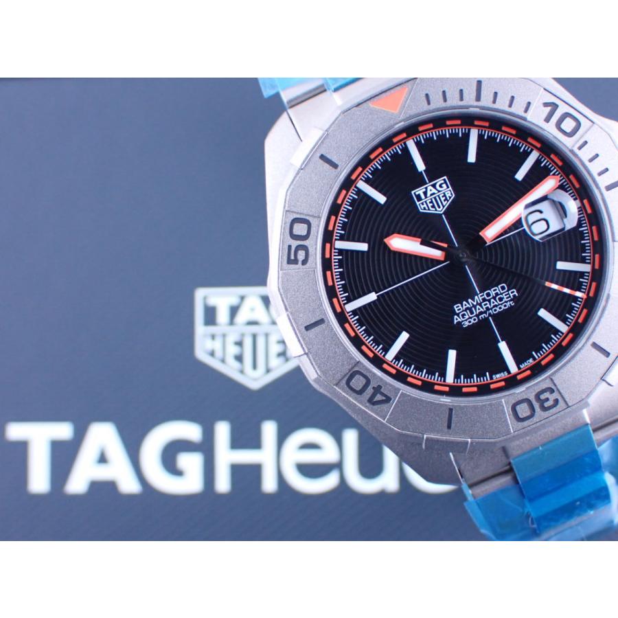 アクアレーサー タグホイヤー バンフォード チタンブレス 世界1500本