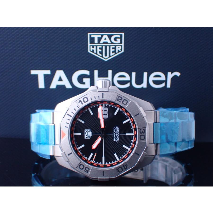 アクアレーサー タグホイヤー バンフォード チタンブレス 世界1500本