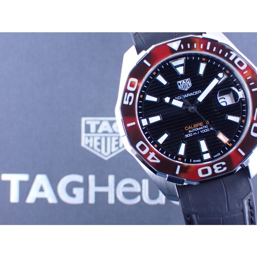 タグホイヤー アクアレーサー キャリバー5 べっこう風べセル WAY201N.FT6177新品 | モナコ | 12