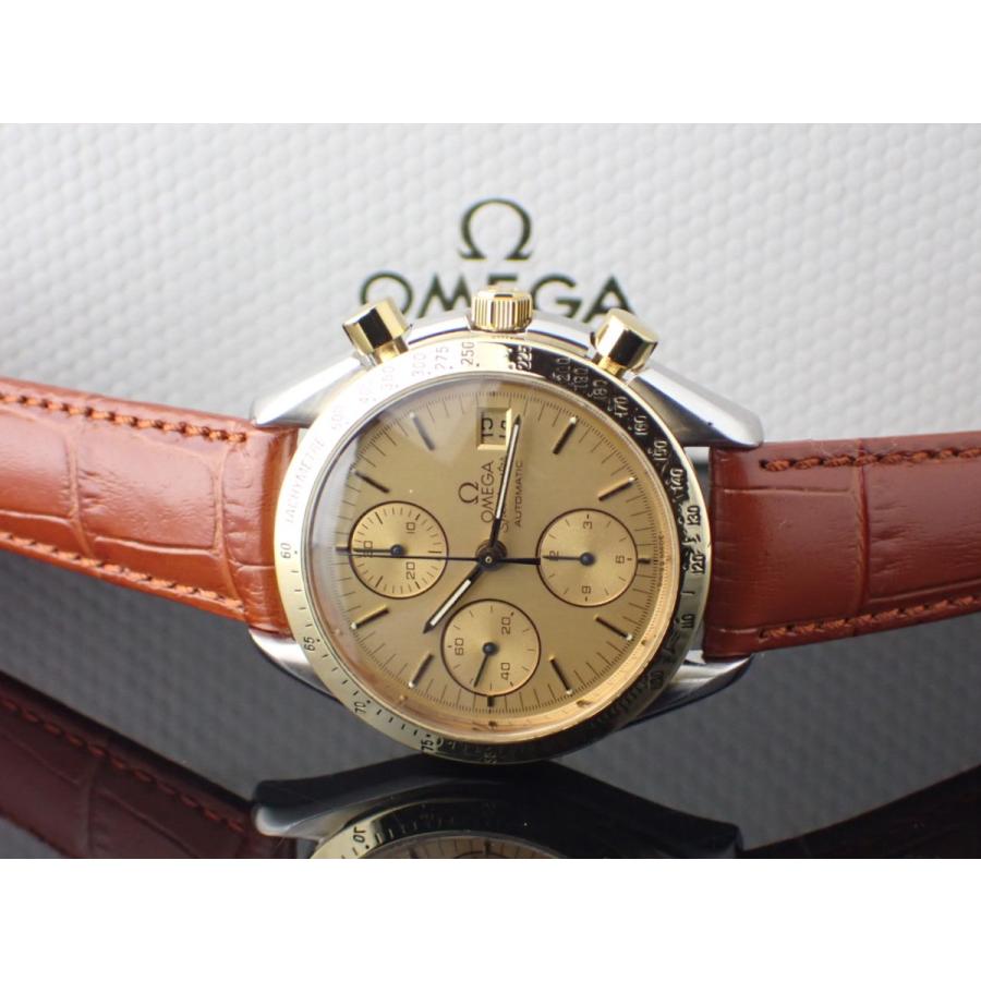 オメガ スピードマスターデイト リデュースド ゴールドベゼル 175.0043 新品仕上げ済 | OMEGA | 13