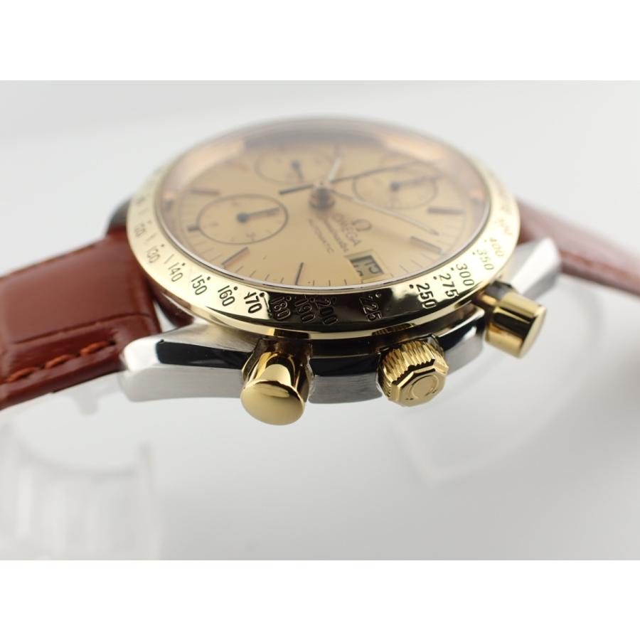 オメガ スピードマスターデイト リデュースド ゴールドベゼル 175.0043 新品仕上げ済 | OMEGA | 02
