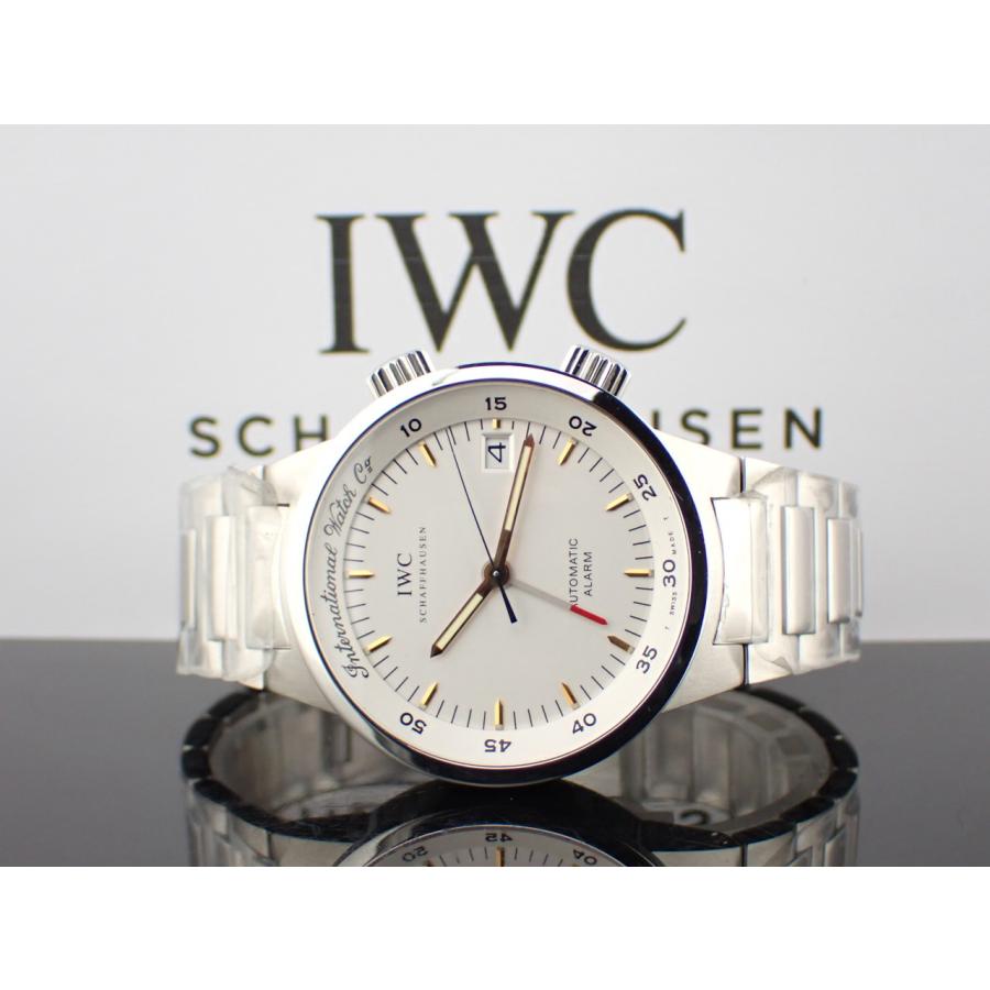 IWC SCHAFFHAUSEN 希少 GSTアラーム JL製ムーブメント ホワイト IWC SCHAFFHAUSEN 希少 GSTアラーム JL製ムーブメント ホワイト
