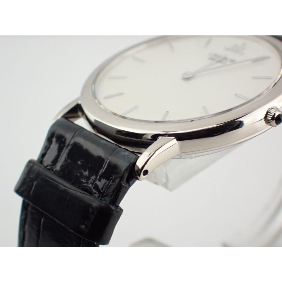 クレドール クォーツ 金無垢 シルバー文字盤 GBAT007(8J80-7000) 新品仕上げ済 | CREDOR | 03