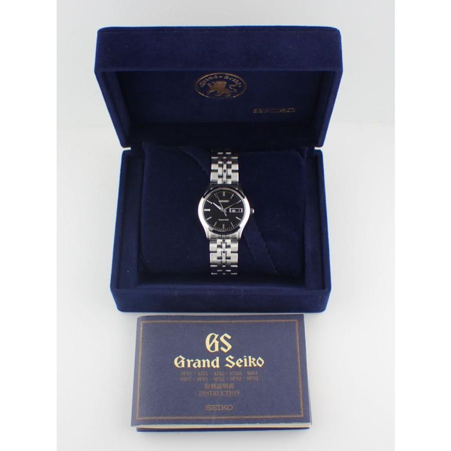 Grand Seiko グランドセイコー 9Fクオーツ デイデイト ブラック文字盤