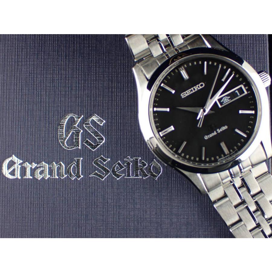 Grand Seiko グランドセイコー 9Fクオーツ デイデイト ブラック文字盤