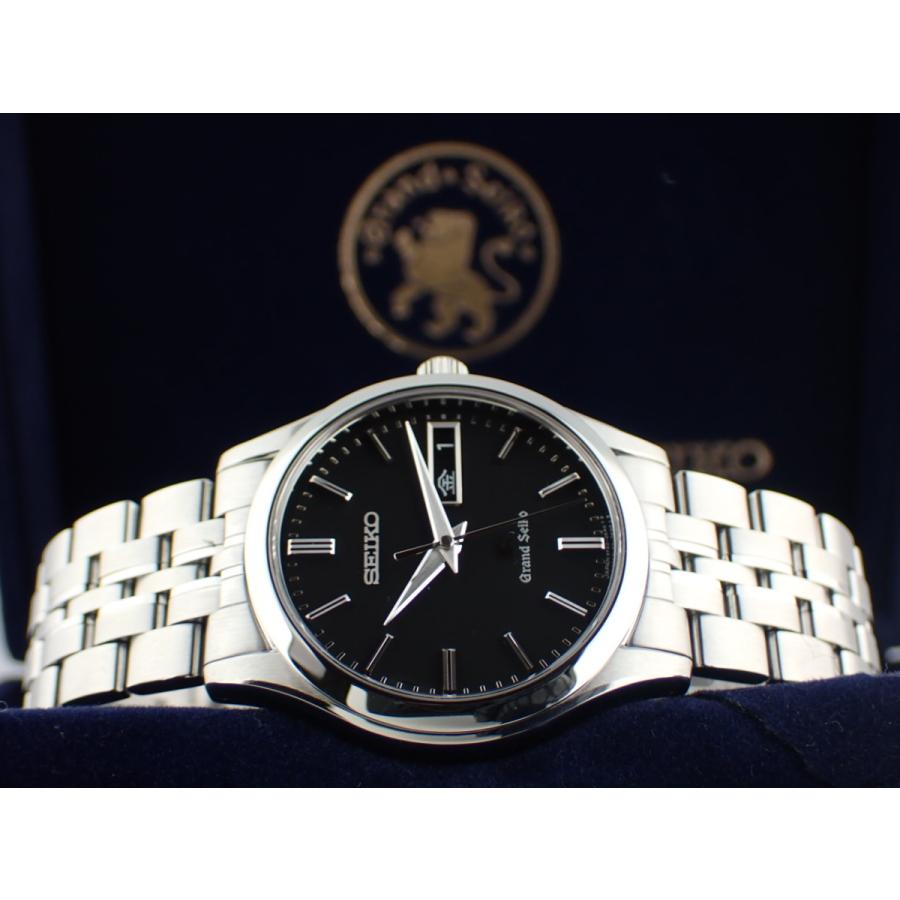 Grand Seiko グランドセイコー 9Fクオーツ デイデイト ブラック文字盤