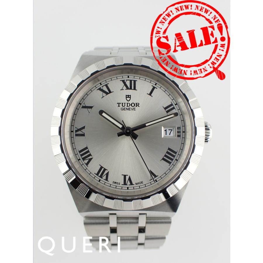 1142ymページです チューダー ロイヤル ローマンインデックス シルバー文字盤 28500 中古