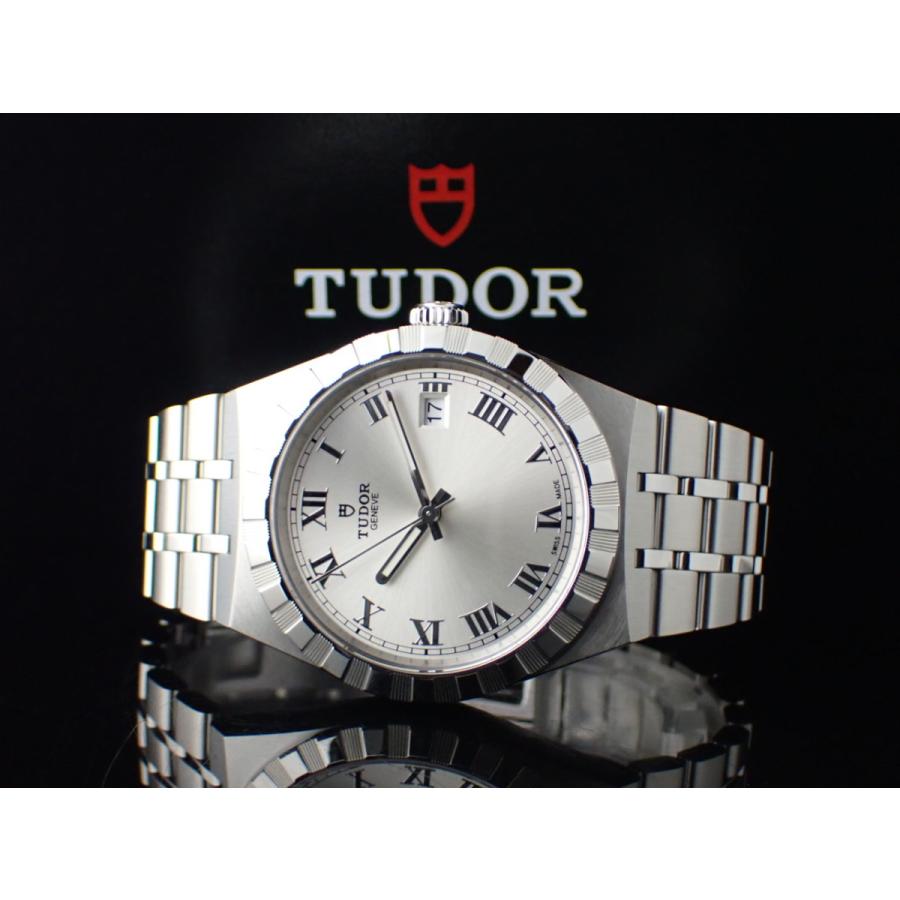 チューダー ロイヤル ローマンインデックス シルバー文字盤 28500 中古