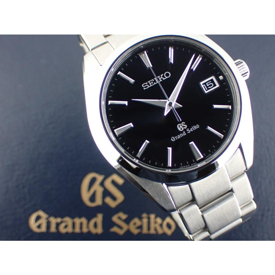 Grand Seiko グランドセイコー 生産終了 9Fクオーツ ブラック文字盤