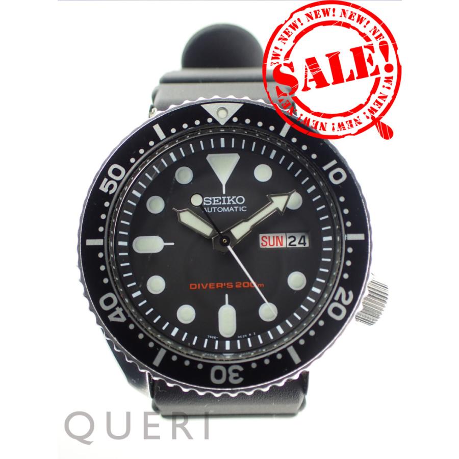 セイコー ダイバーズ200 ブラックボーイ デイデイト SKX007(7S26-0020) 中古 | SEIKO