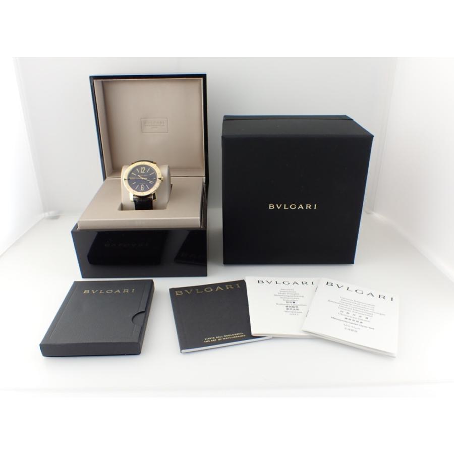 ブルガリ ブルガリブルガリ ブラック文字盤 BB42GLAUTO 新品仕上げ済 | ブルガリ・ブルガリ | 10