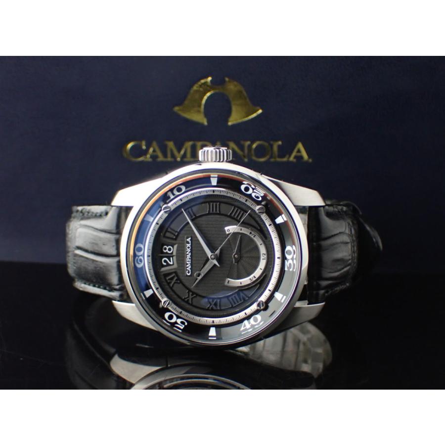 シチズン カンパノラ メカニカルコレクション ブラック文字盤 NZ0000-07E 新品仕上げ済 | CAMPANOLA | 12