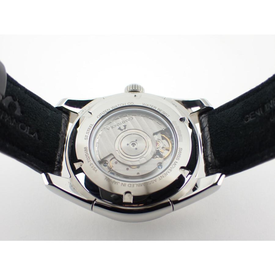 シチズン カンパノラ メカニカルコレクション ブラック文字盤 NZ0000-07E 新品仕上げ済 | CAMPANOLA | 07
