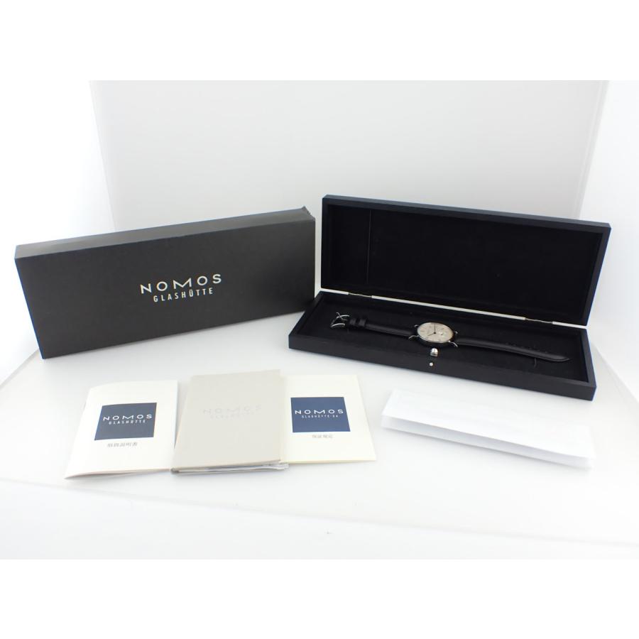 ノモス タンジェント 35ミリ シルバー文字盤 TN1A1W2(139) 新品仕上げ済 | NOMOS GLASHUETTE | 10