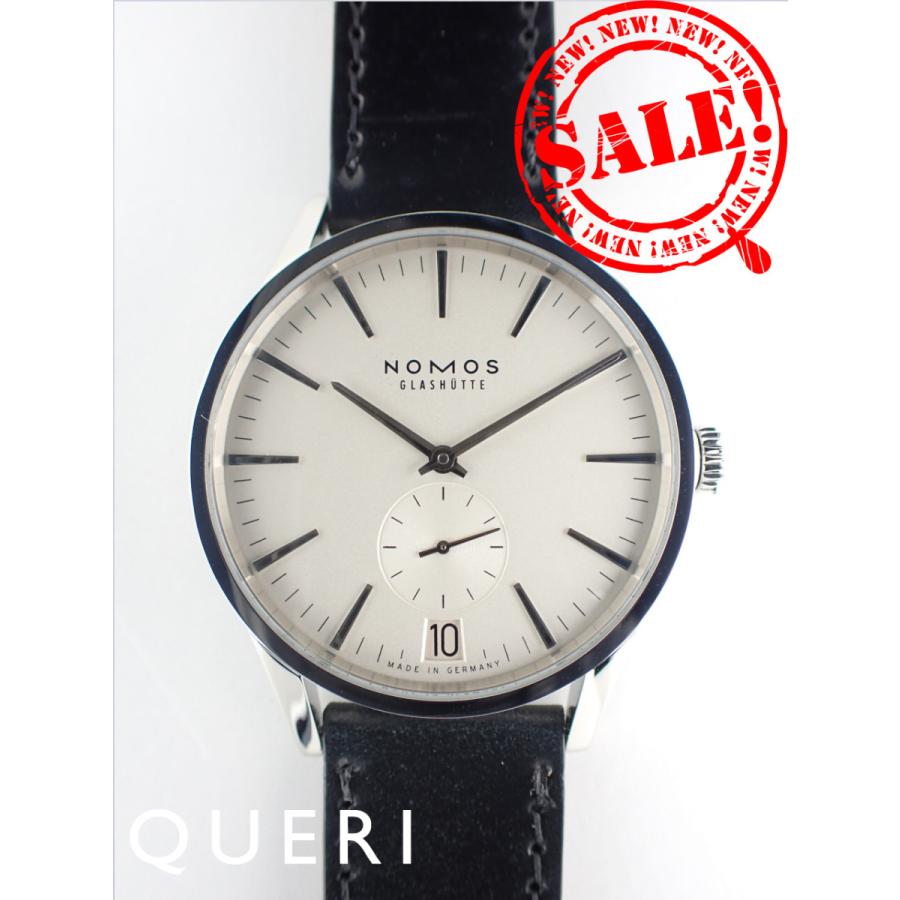 ノモス チューリッヒ デイト ホワイト文字盤 ZR1Z3W2(802) 中古美品 | NOMOS GLASHUETTE