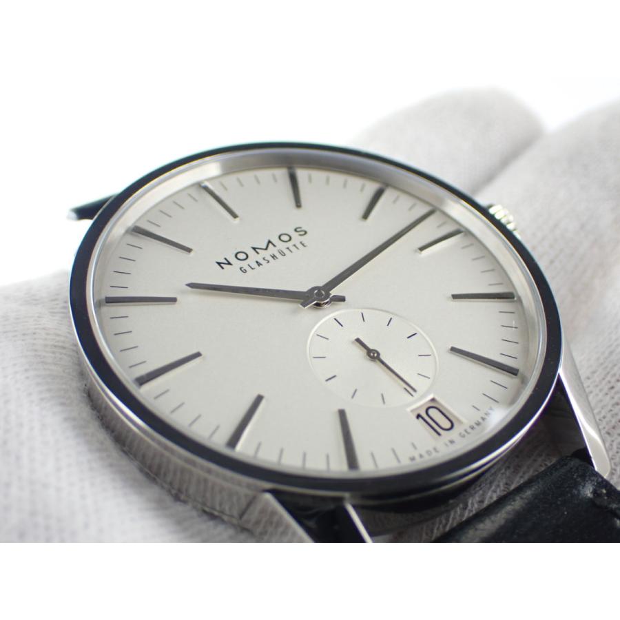 ノモス チューリッヒ デイト ホワイト文字盤 ZR1Z3W2(802) 中古美品 | NOMOS GLASHUETTE | 01