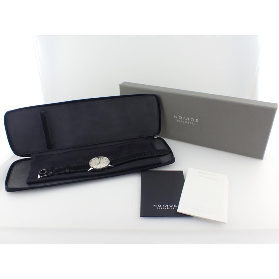 ノモス チューリッヒ デイト ホワイト文字盤 ZR1Z3W2(802) 中古美品 | NOMOS GLASHUETTE | 10