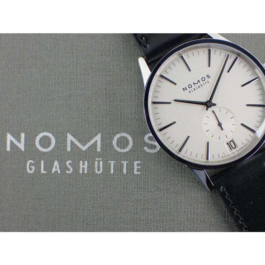 ノモス チューリッヒ デイト ホワイト文字盤 ZR1Z3W2(802) 中古美品 | NOMOS GLASHUETTE | 11