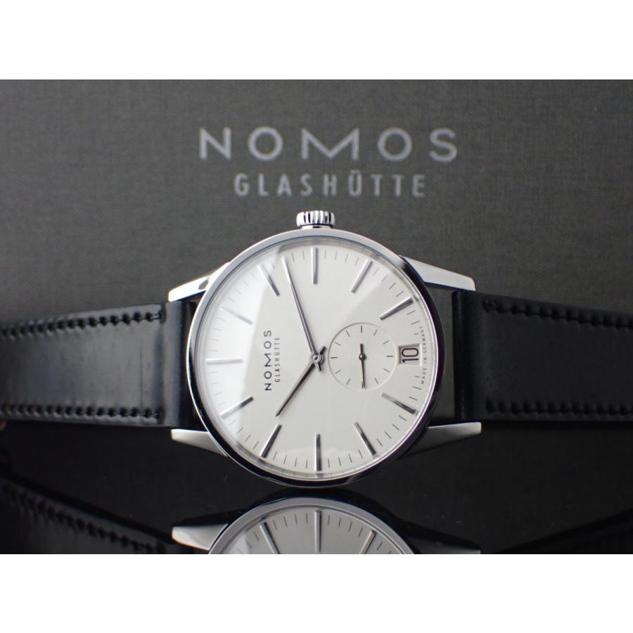 ノモス チューリッヒ デイト ホワイト文字盤 ZR1Z3W2(802) 中古美品 | NOMOS GLASHUETTE | 12