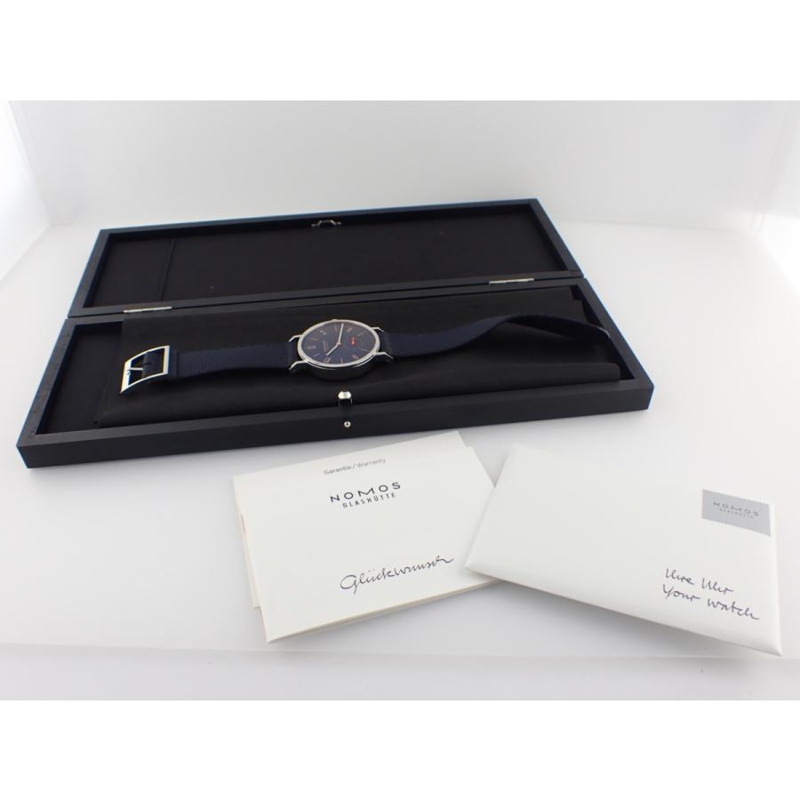 ノモス アホイ アトランティック ブルー文字盤 AH1E1AT2N 中古美品 | NOMOS GLASHUETTE | 11