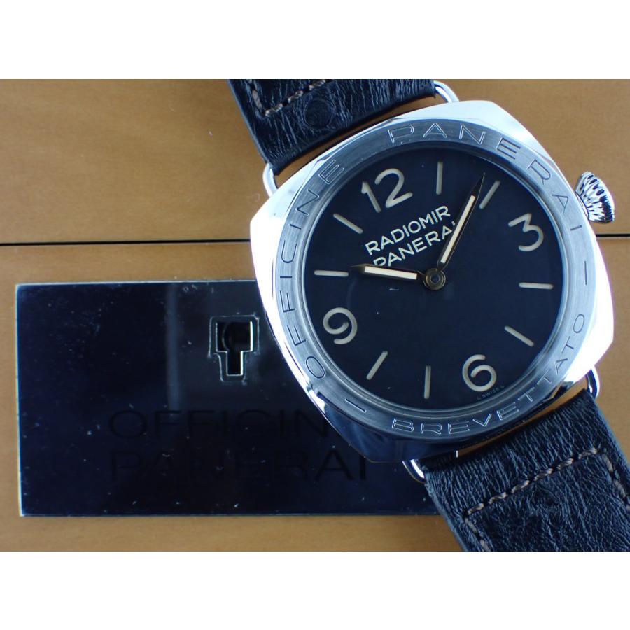 パネライ ラジオミール 3デイズ 世界限定1000本 アッチャイオ 47mm ブラック文字盤 PAM00685 新品仕上げ済 | OFFICINE PANERAI | 12