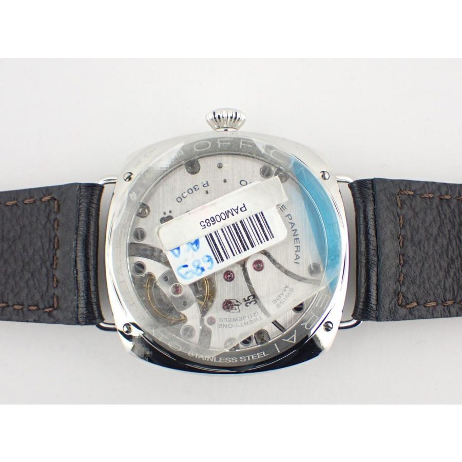 パネライ ラジオミール 3デイズ 世界限定1000本 アッチャイオ 47mm ブラック文字盤 PAM00685 新品仕上げ済 | OFFICINE PANERAI | 07