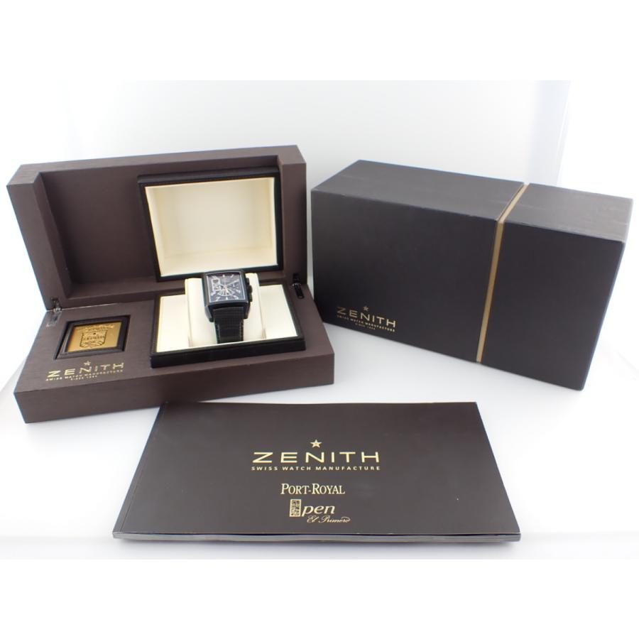 ゼニス 生産終了 ポートロイヤル オープンコンセプト クロノ 96.0550.4021/77.C550 中古 | ZENITH（時計） | 10